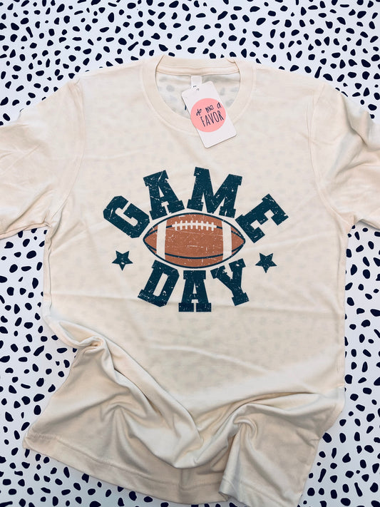 Distressed GAME DAY t-shirt