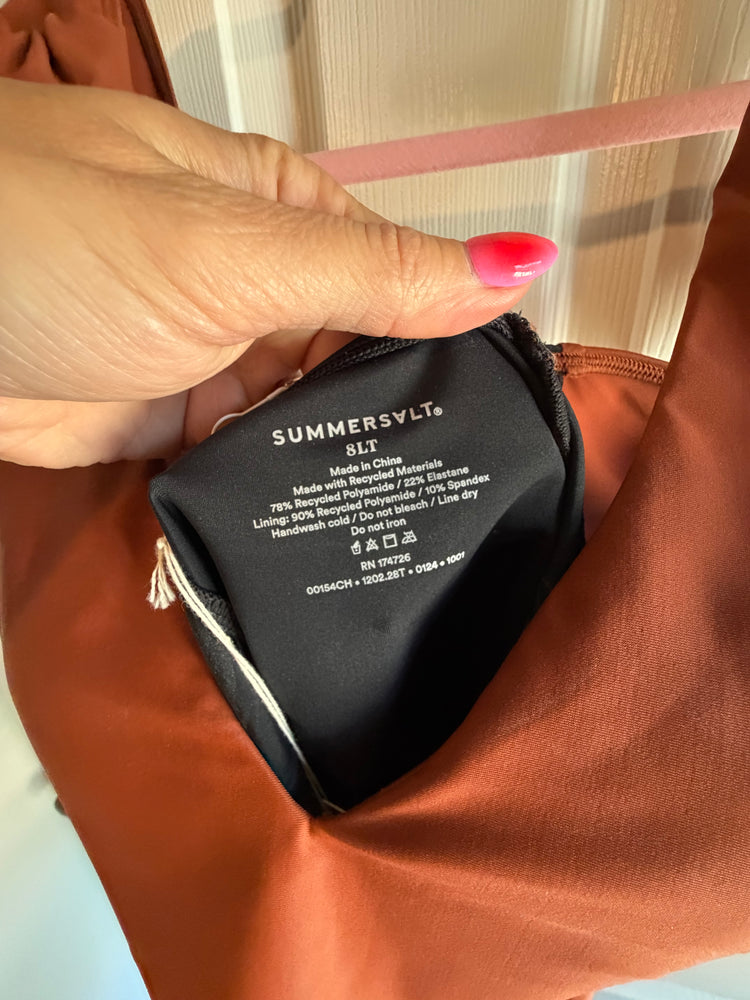 NWT Summersault Ruffle Backflip Swimsuit