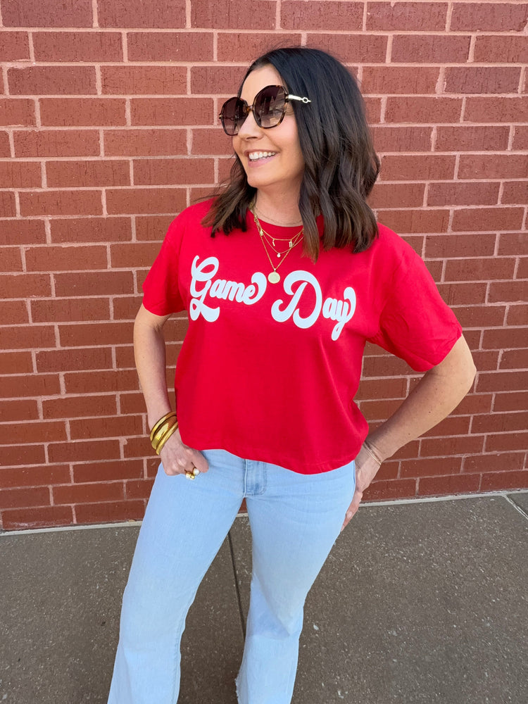 Game Day Crop Tee
