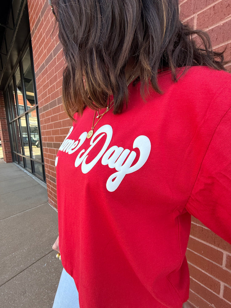 Game Day Crop Tee