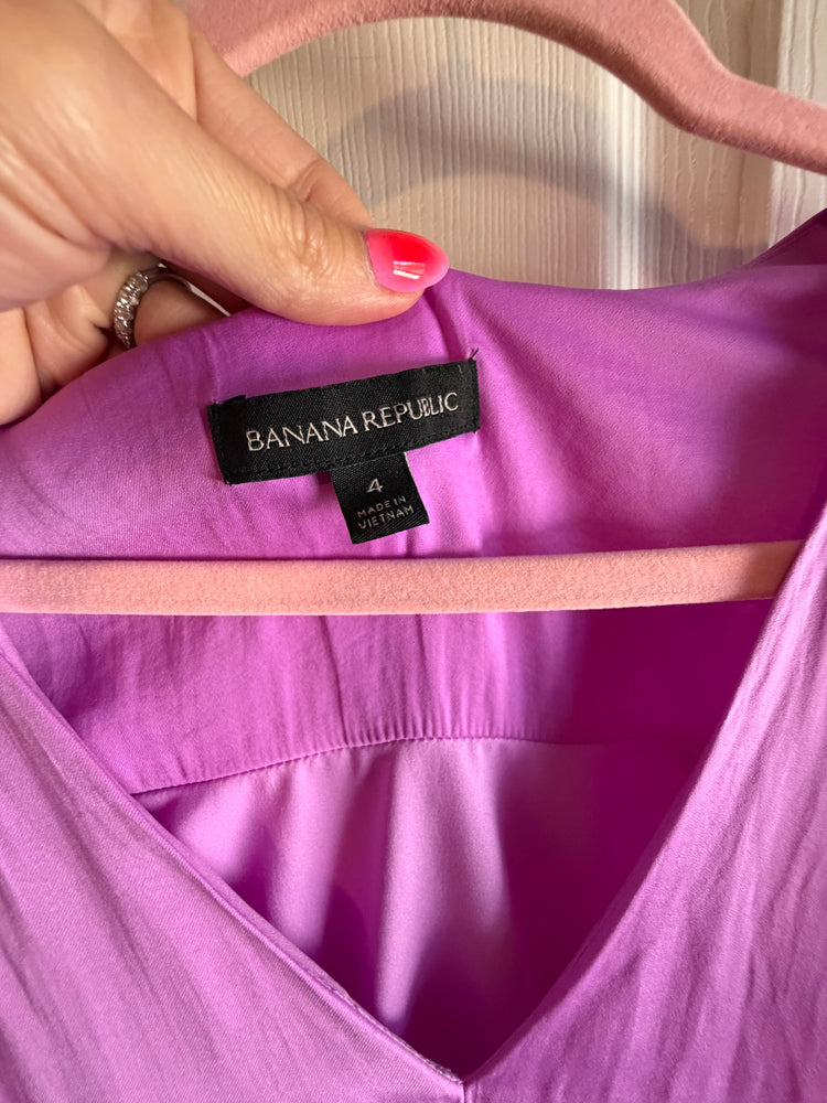 Banana Republic Silky Orchid dress