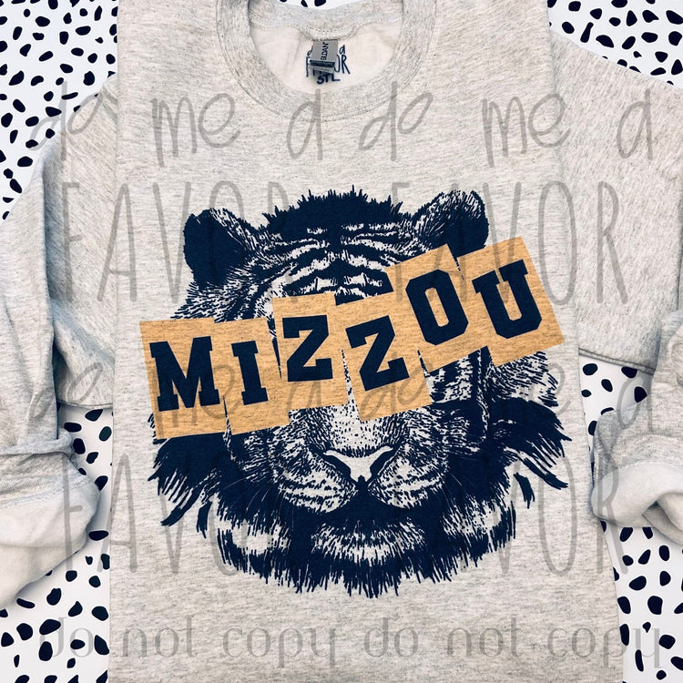 Mizzou Tiger Blocks