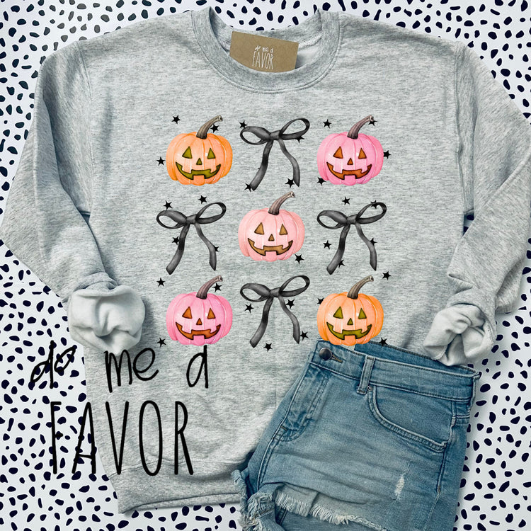 Girly Pumpkins & Bows
