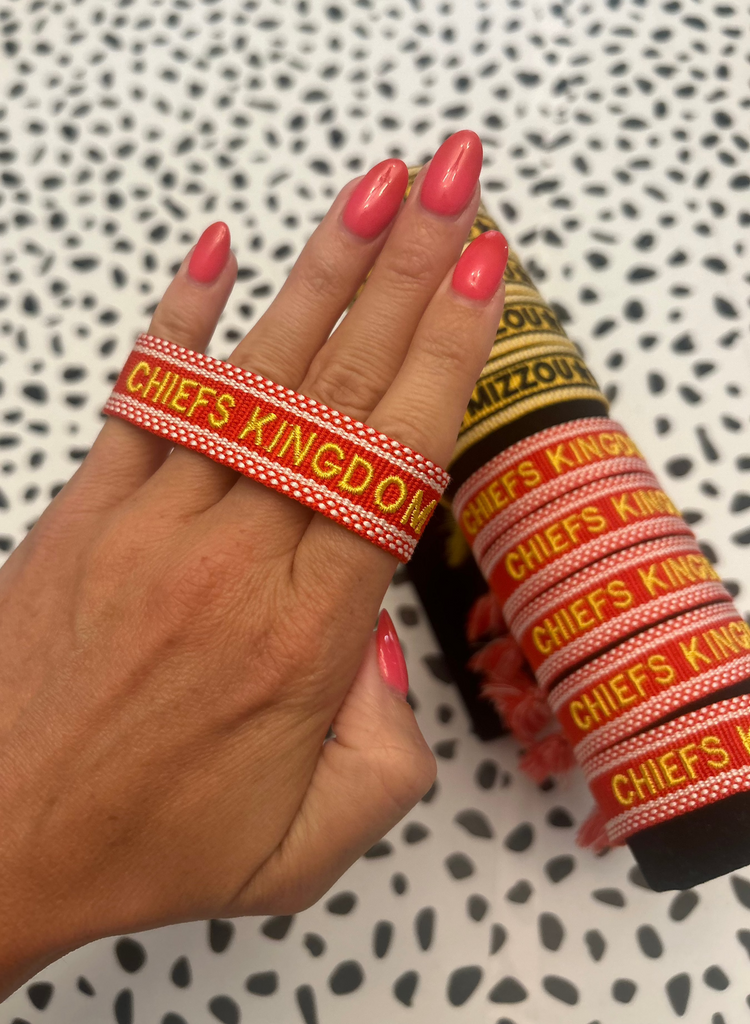 Chiefs Kingdom Friendship Bracelet