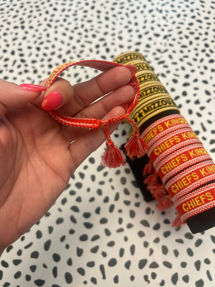 Chiefs Kingdom Friendship Bracelet