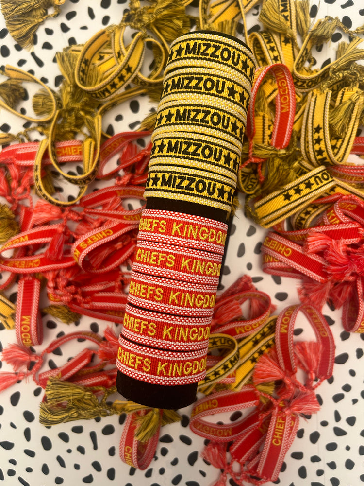 Chiefs Kingdom Friendship Bracelet