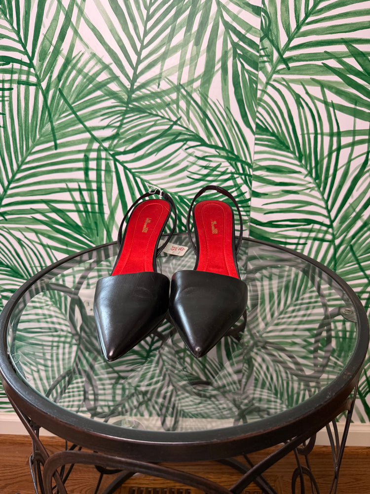 Diane Von Furstenberg Mortelle Slingback Heels – Size 8.5