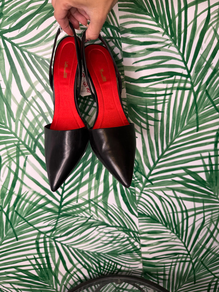 Diane Von Furstenberg Mortelle Slingback Heels – Size 8.5