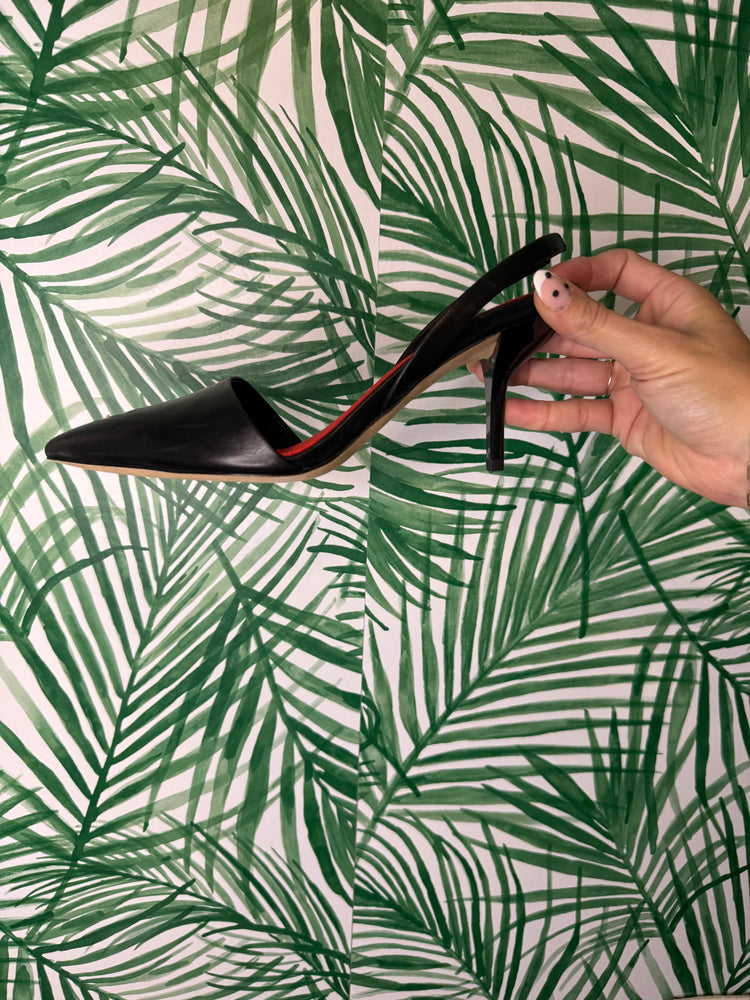 Diane Von Furstenberg Mortelle Slingback Heels – Size 8.5