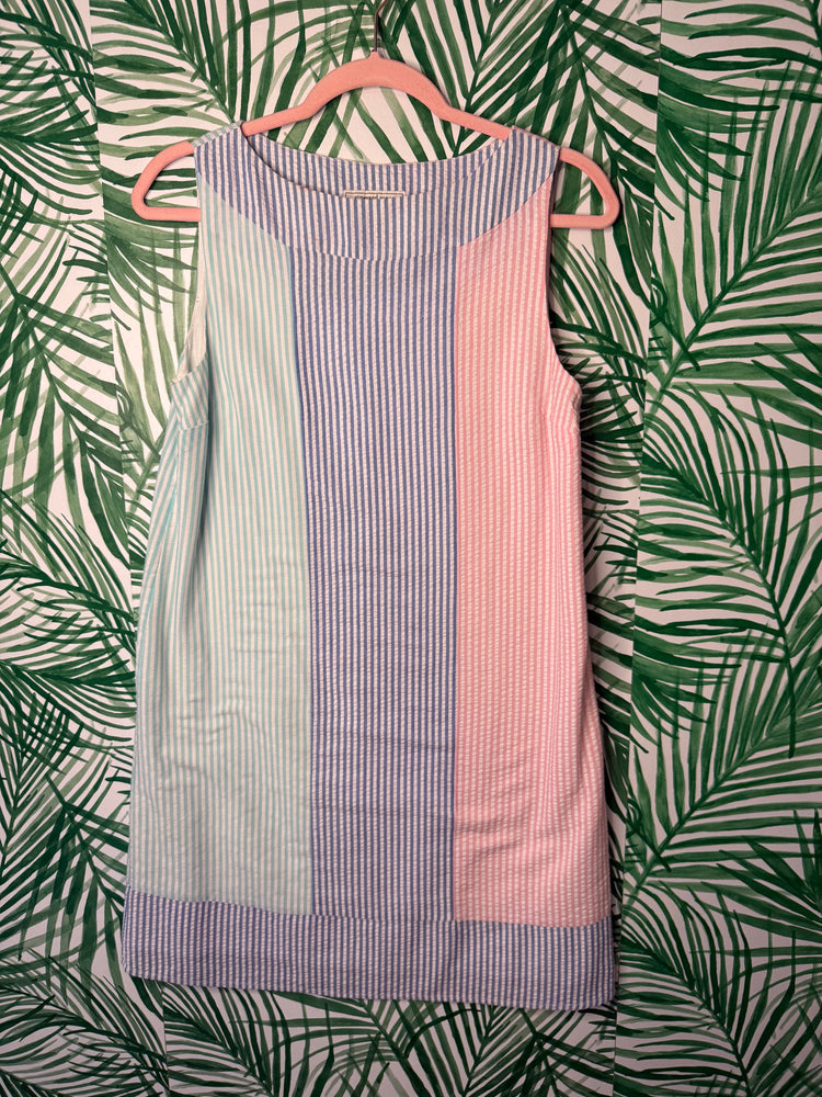 Vineyard Vines Seersucker Shift Dress – Size 2