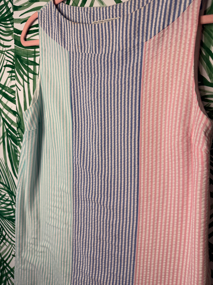 Vineyard Vines Seersucker Shift Dress – Size 2