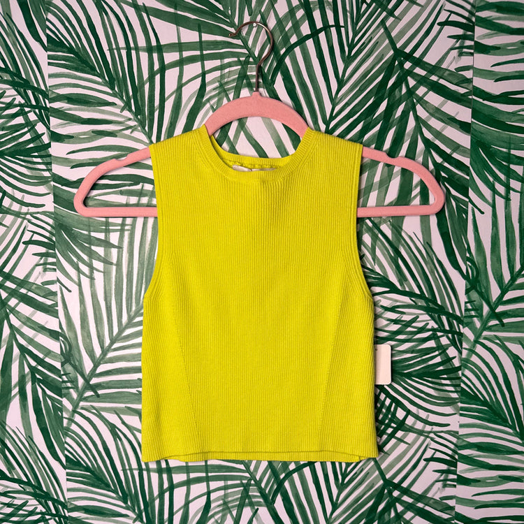 Oliveaceous Citrus Sweater Top – Size M