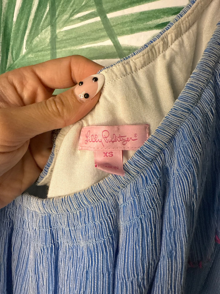 Lilly Pulitzer One-Shoulder Dress – Size XS