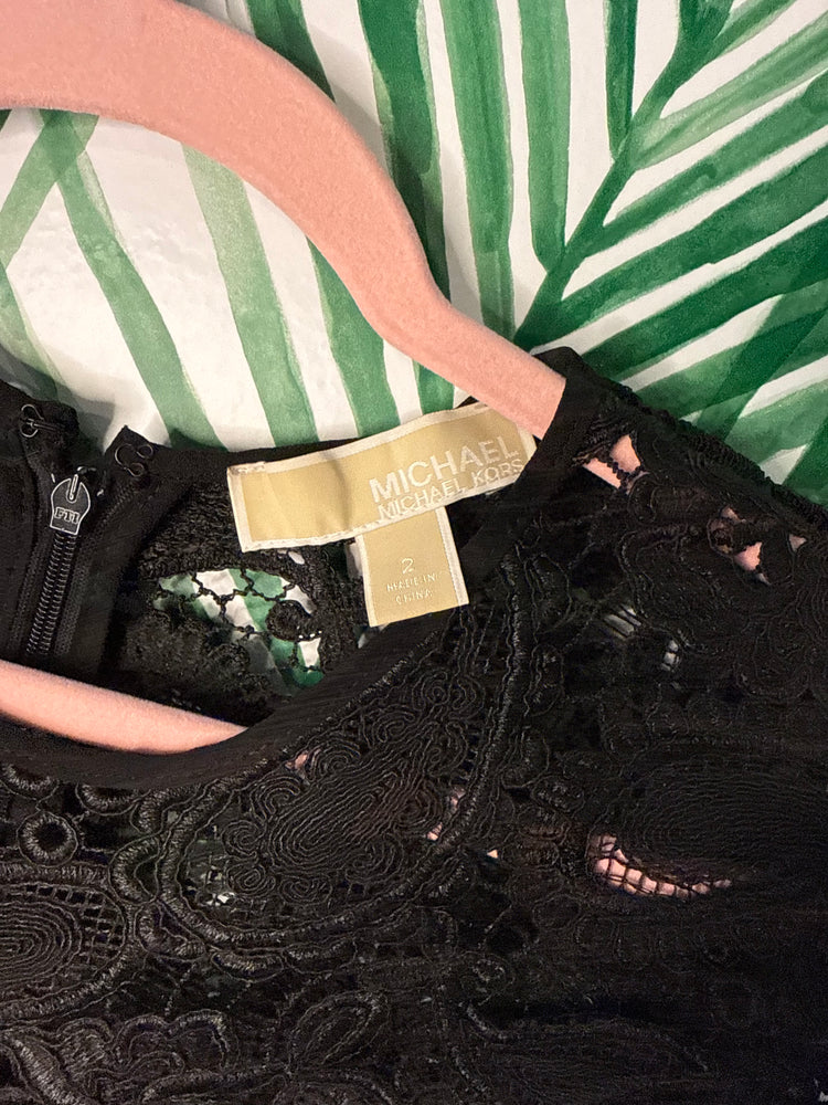 Michael Kors Black Lace Dress – Size 2