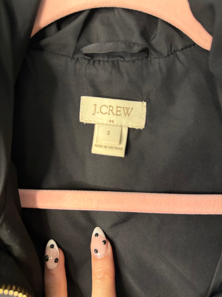 J.Crew Quilted Black Jacket – Size Small