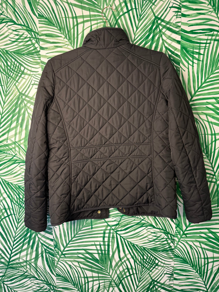 J.Crew Quilted Black Jacket – Size Small