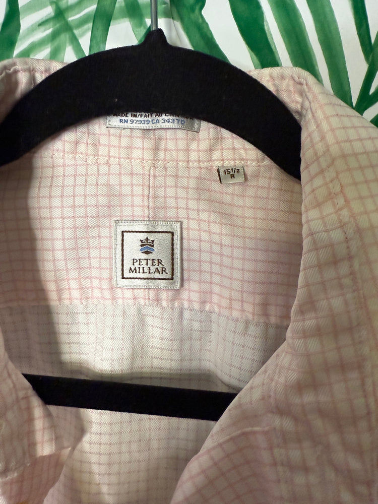 Peter Millar Micro-Check Button Down