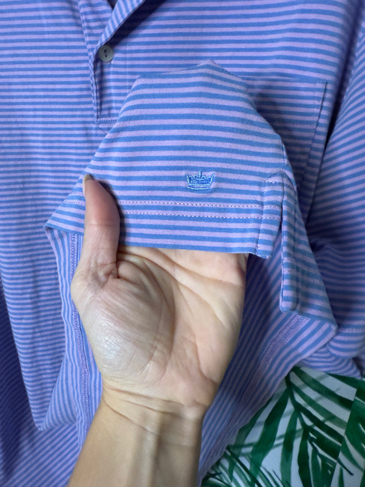 Peter Millar Striped Performance Polo