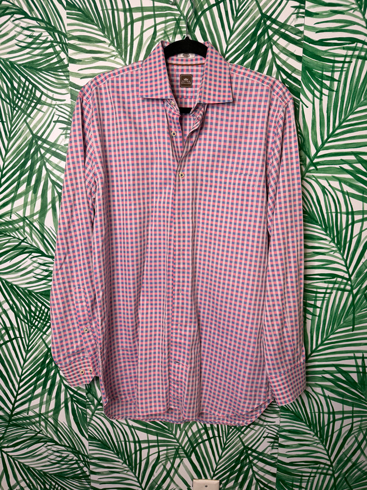 Peter Millar Plaid Button Down