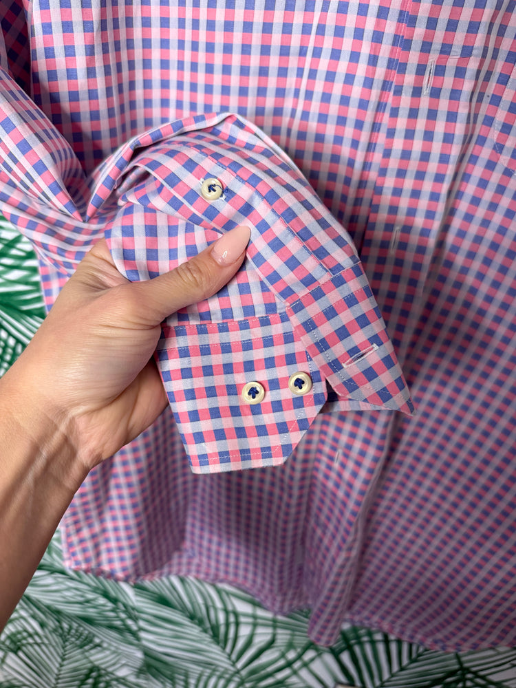 Peter Millar Plaid Button Down
