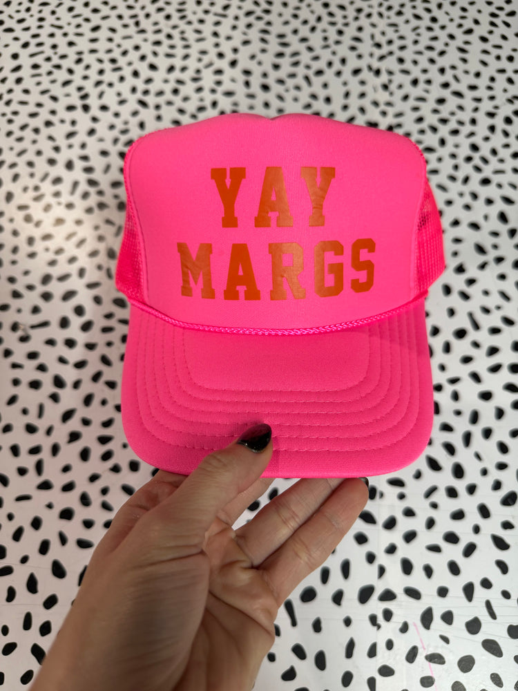 YAY MARGS trucker hat