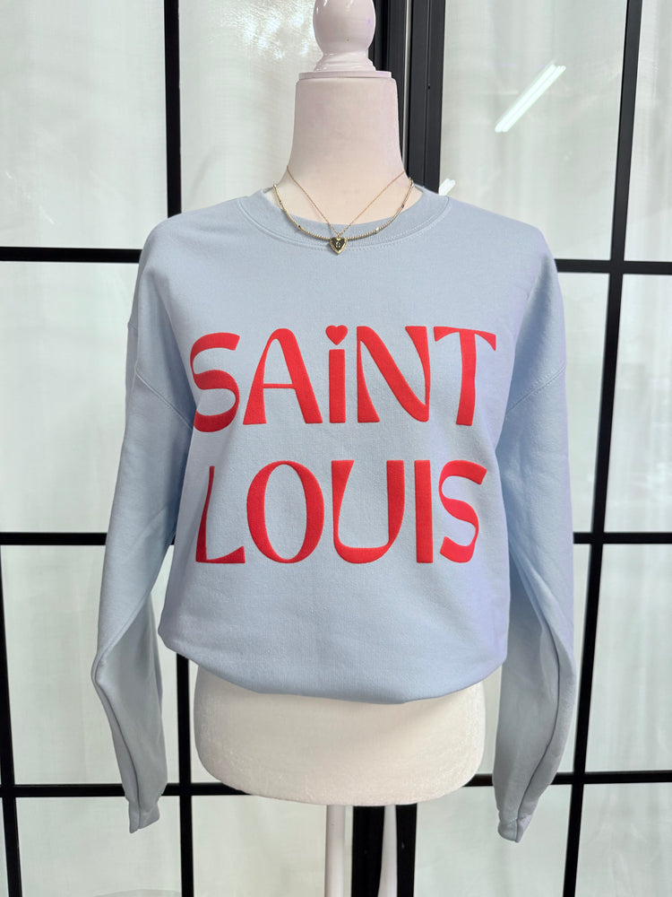 Retro Blue Puff Saint Louis