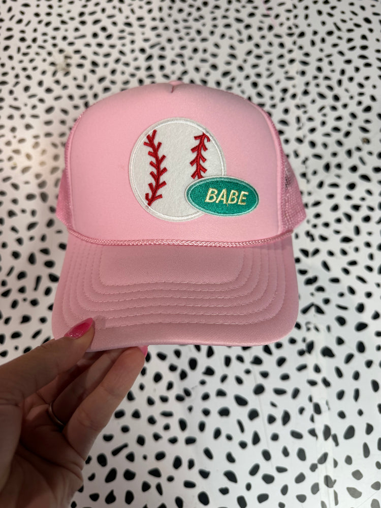 Baseball Babe Patch hat