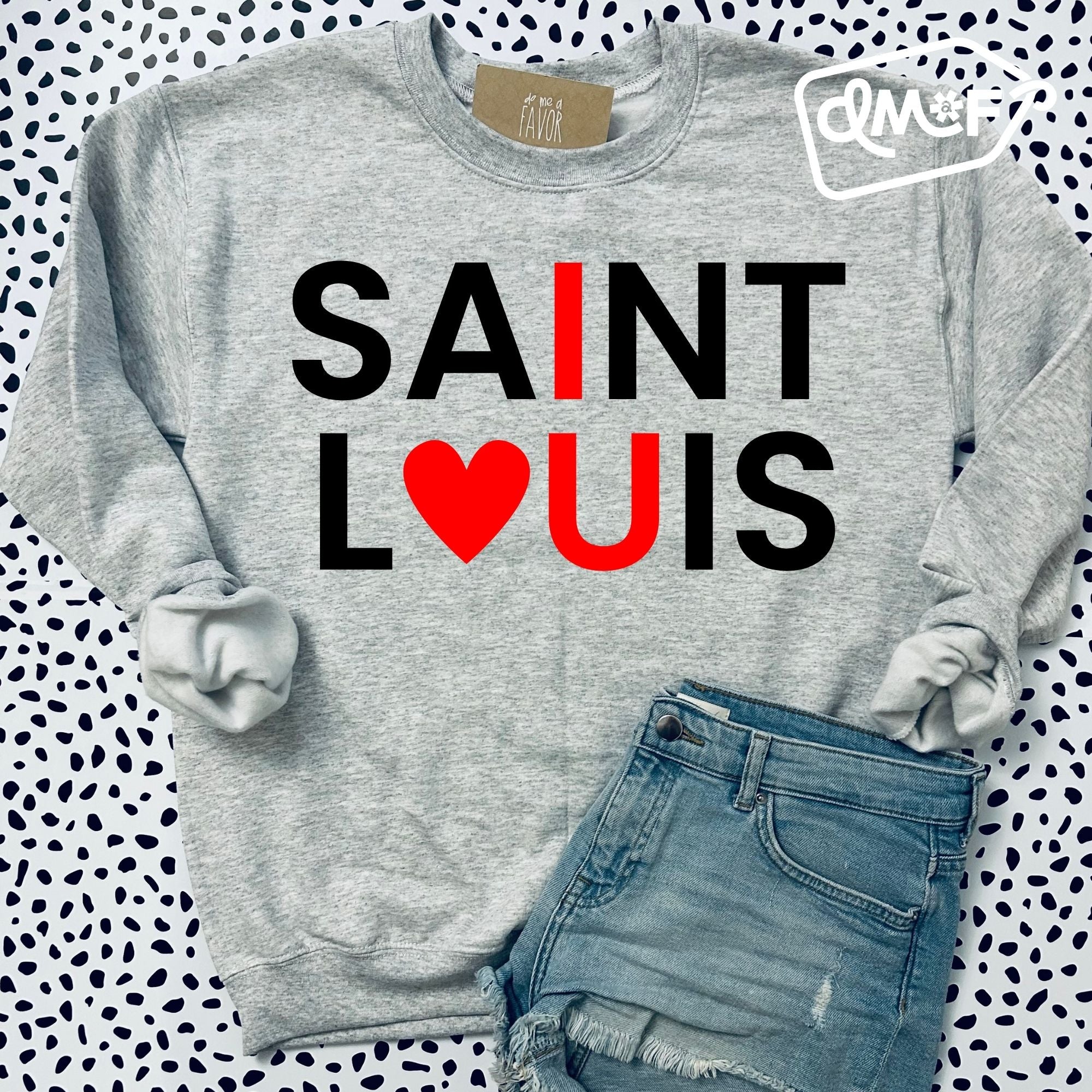 LS TEE/LOVE SAINT / BLK