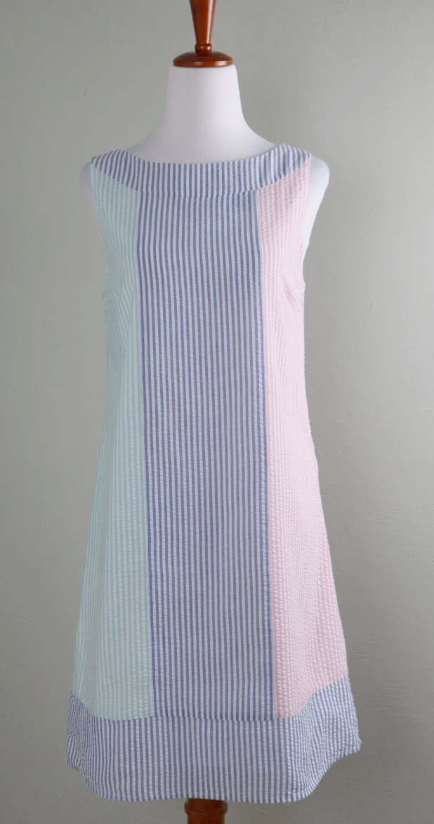 Vineyard Vines Seersucker Shift Dress – Size 2