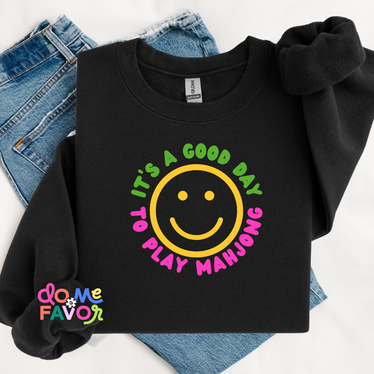 It's a good day to play Mahjong