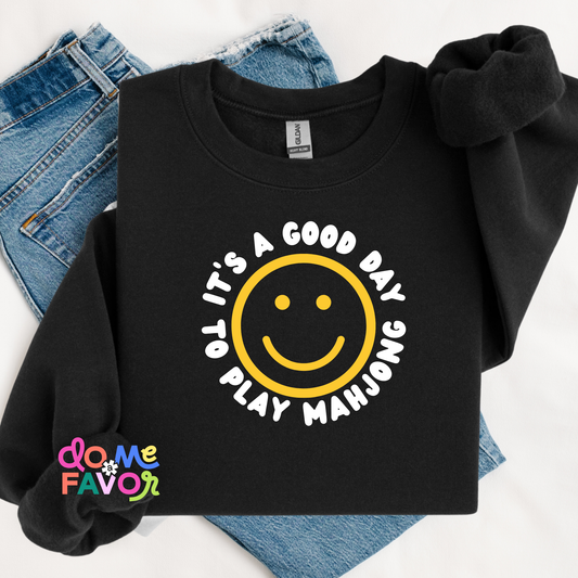 It's a good day to play Mahjong