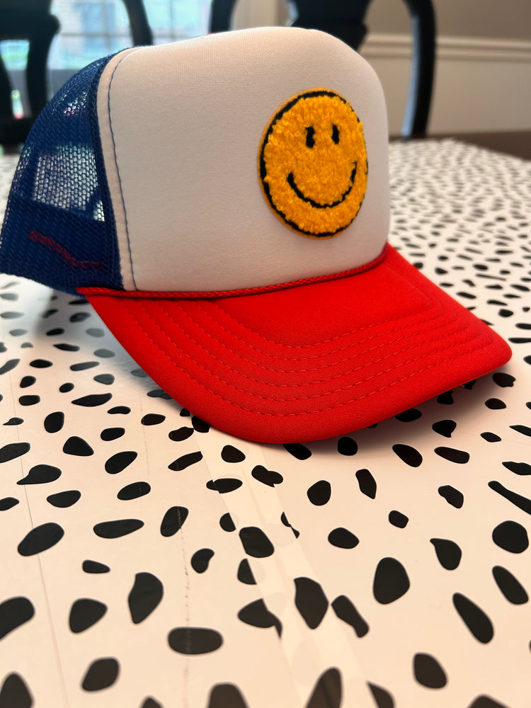 OOPS Happy Face Trucker Hat