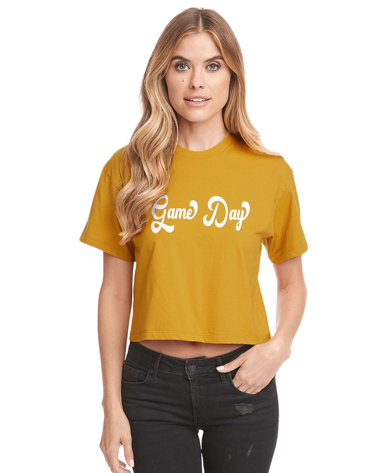 Game Day Crop Tee