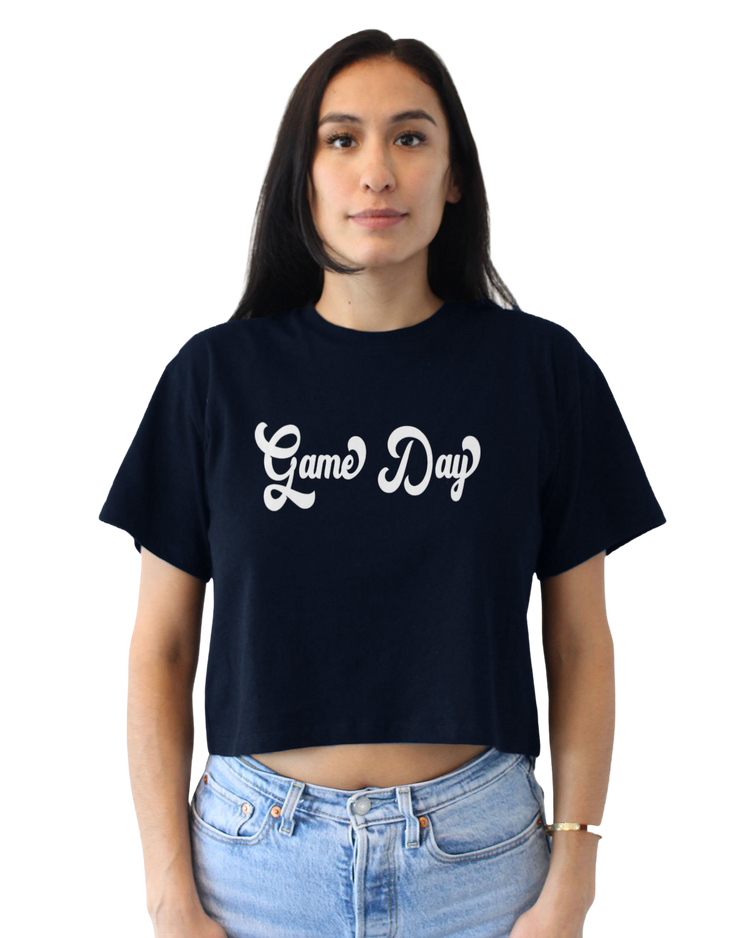 Game Day Crop Tee