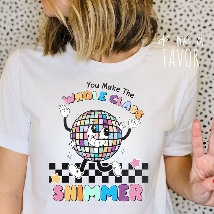 Make the whole classroom shimmer!