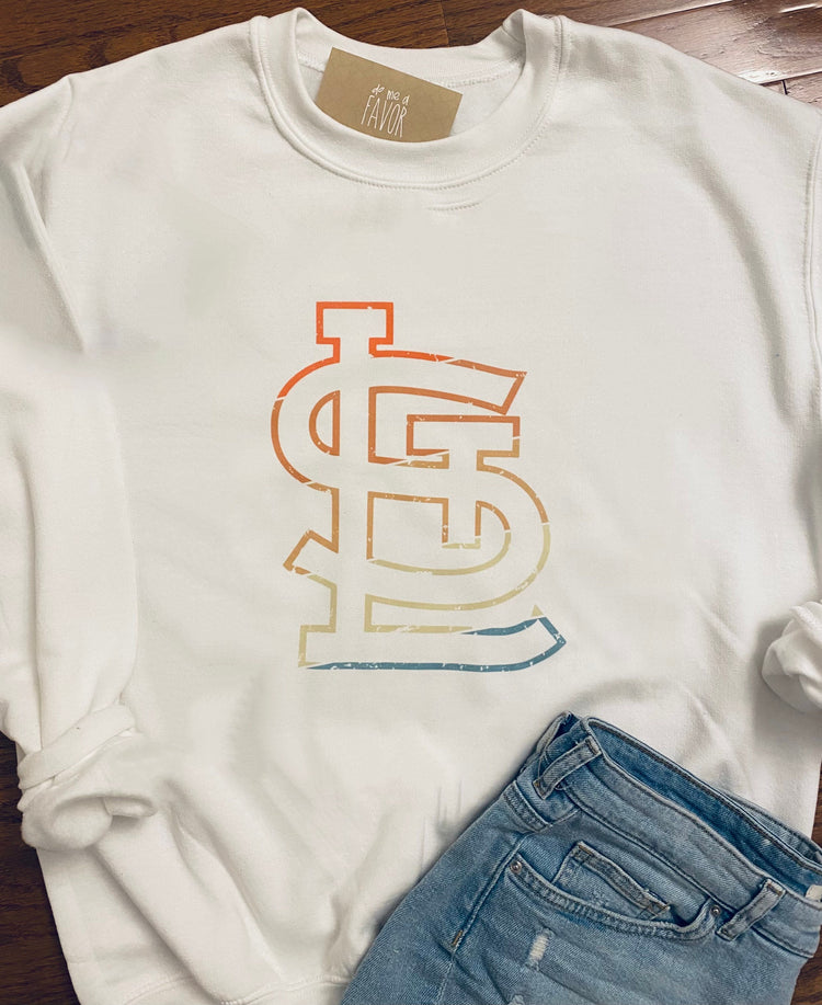 STL Rainbow Sweatshirt