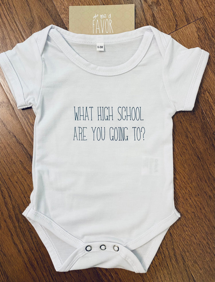 What High School Are You Going To?