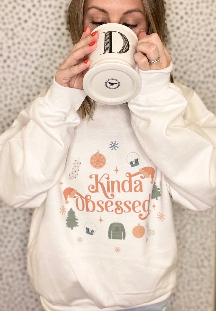 Kinda Obsessed Holiday Sweatshirt