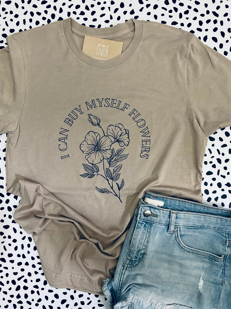 I can buy myself flowers, ok?