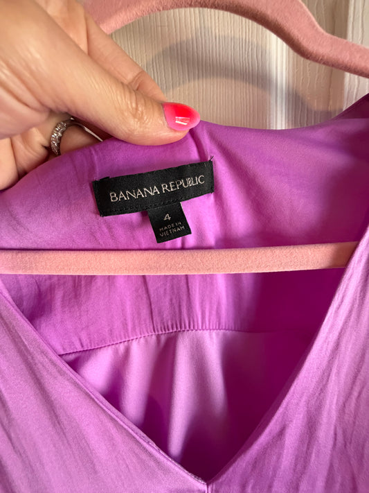 Banana Republic Silky Orchid dress