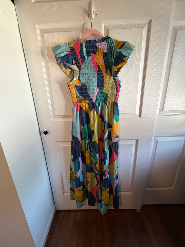 Sugar Lips Abstract Maxi Dress