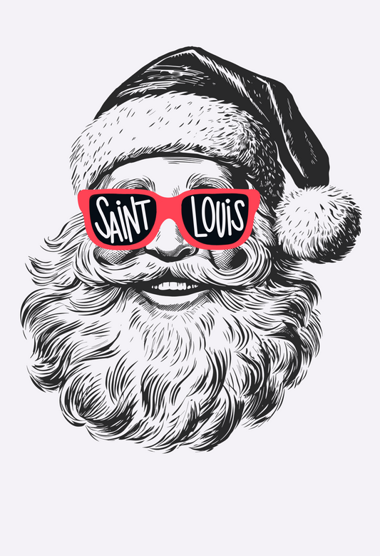 Saint Louis Santa Jolly Vibes Santa