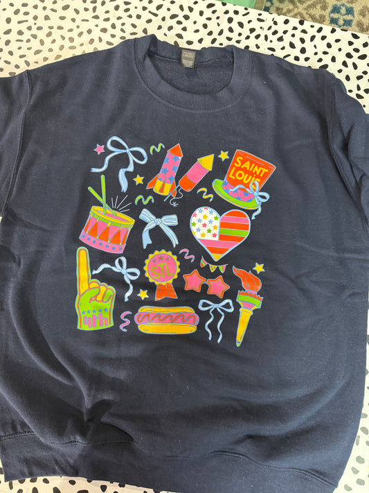 RTS STL Firecracker Sweatshirt