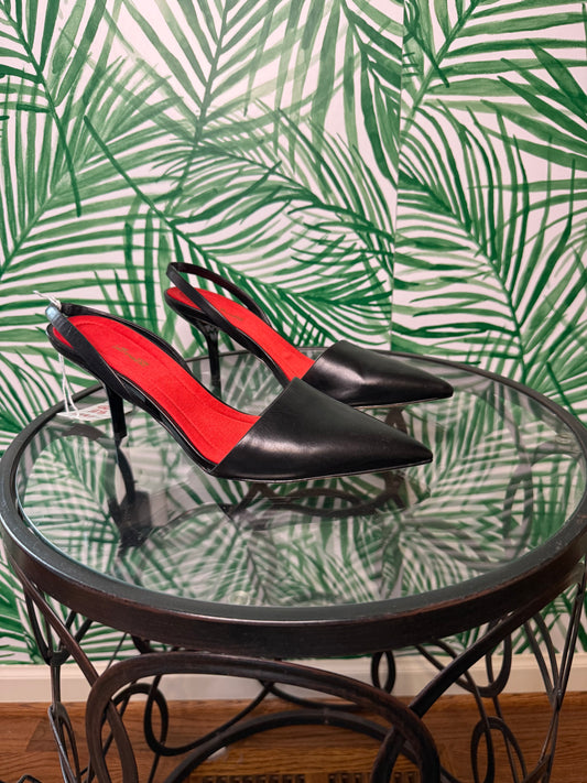 Diane Von Furstenberg Mortelle Slingback Heels – Size 8.5