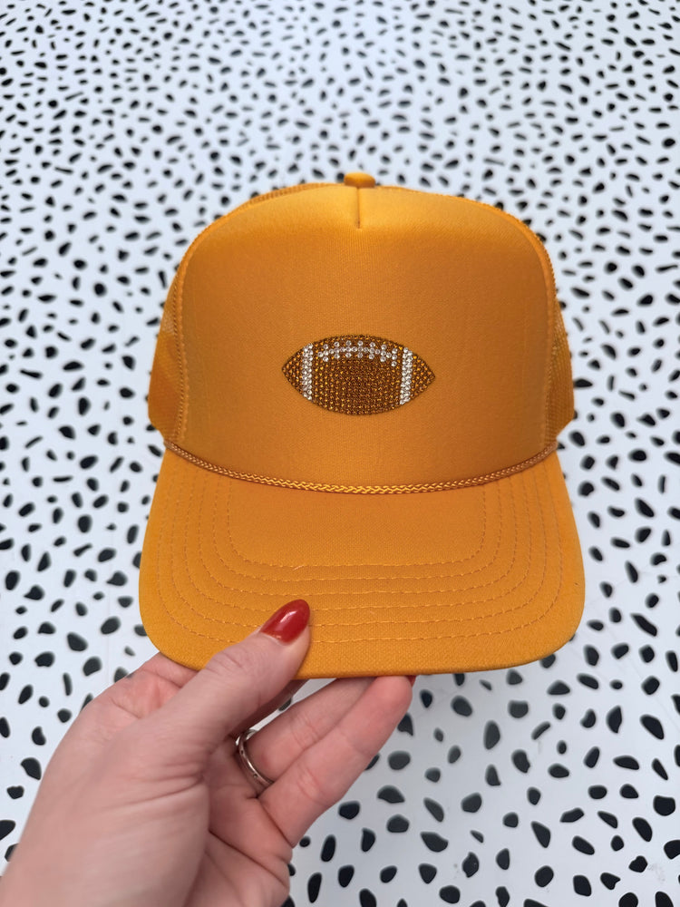 Blingy Football Trucker Hat