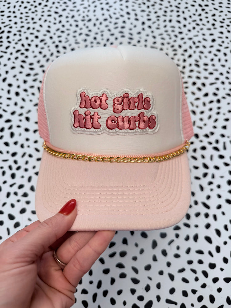 Hot Girls Hit Curbs Trucker Hat