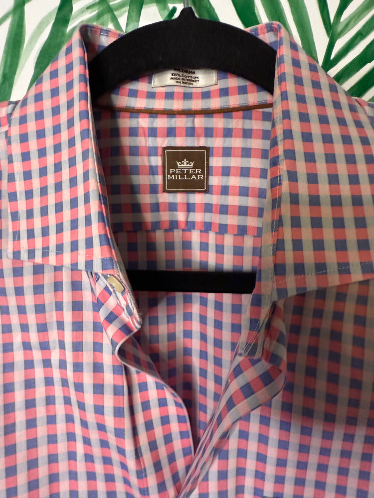 Peter Millar Plaid Button Down