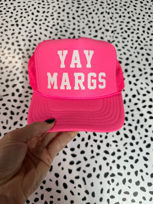 YAY MARGS trucker hat