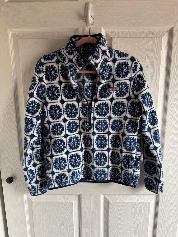 Vineyard Vines 1/4 Zip sherpa fleece