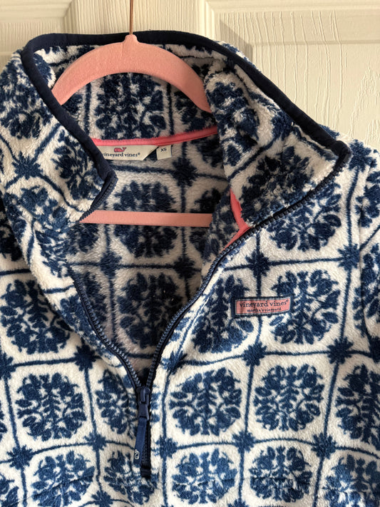 Vineyard Vines 1/4 Zip sherpa fleece